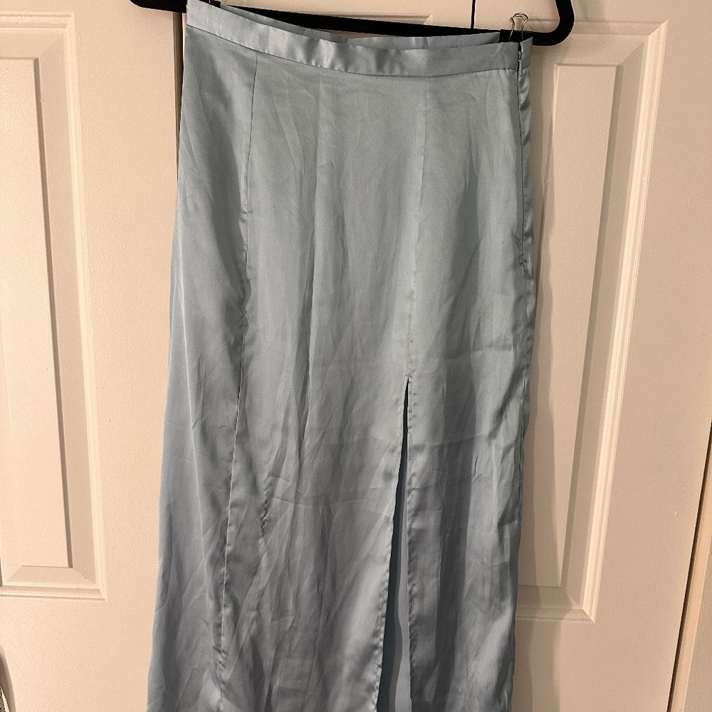 Blue skirt